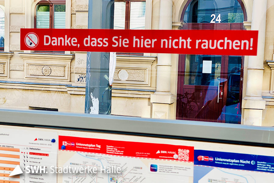 „Danke, dass Sie hier nicht rauchen“