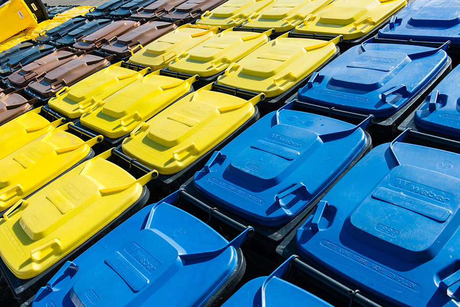 Silvester: HWS leert die Abfallbehälter vor und nach den Feiertagen