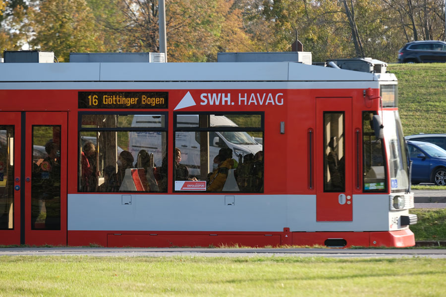 Vollsperrung der Straßenbahnstrecke in Halle-Neustadt wird verlängert