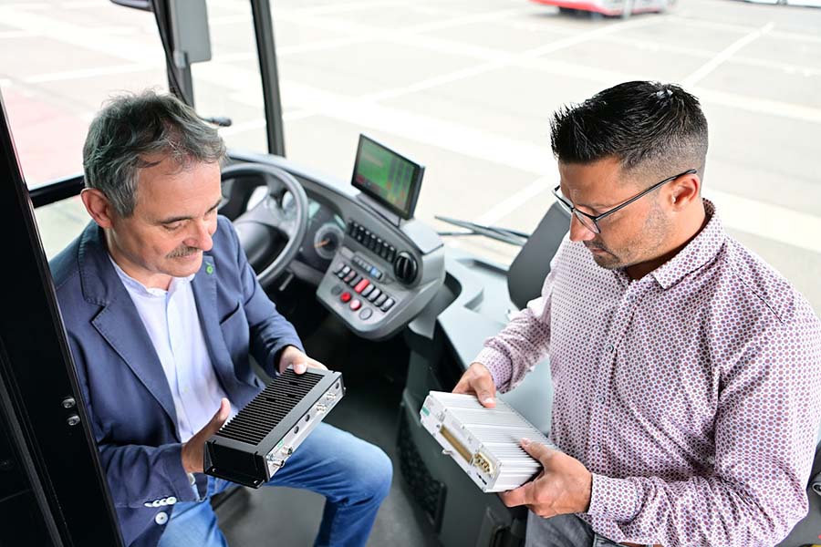 Smart City Halle (Saale): Wie voll sind Bus und Bahn? 