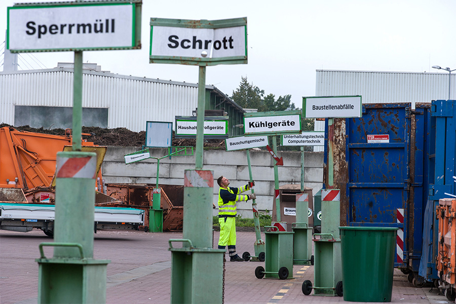 Wertstoffmarkt Äußere Hordorfer Straße: am Samstag Öffnungszeiten und Schließzeit beachten