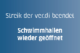 Schwimmhallen der Bäder Halle GmbH wurden bestreikt