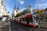 Gleisbauarbeiten in Halle-Neustadt