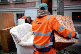 Saubere Entsorgungssammelstellen