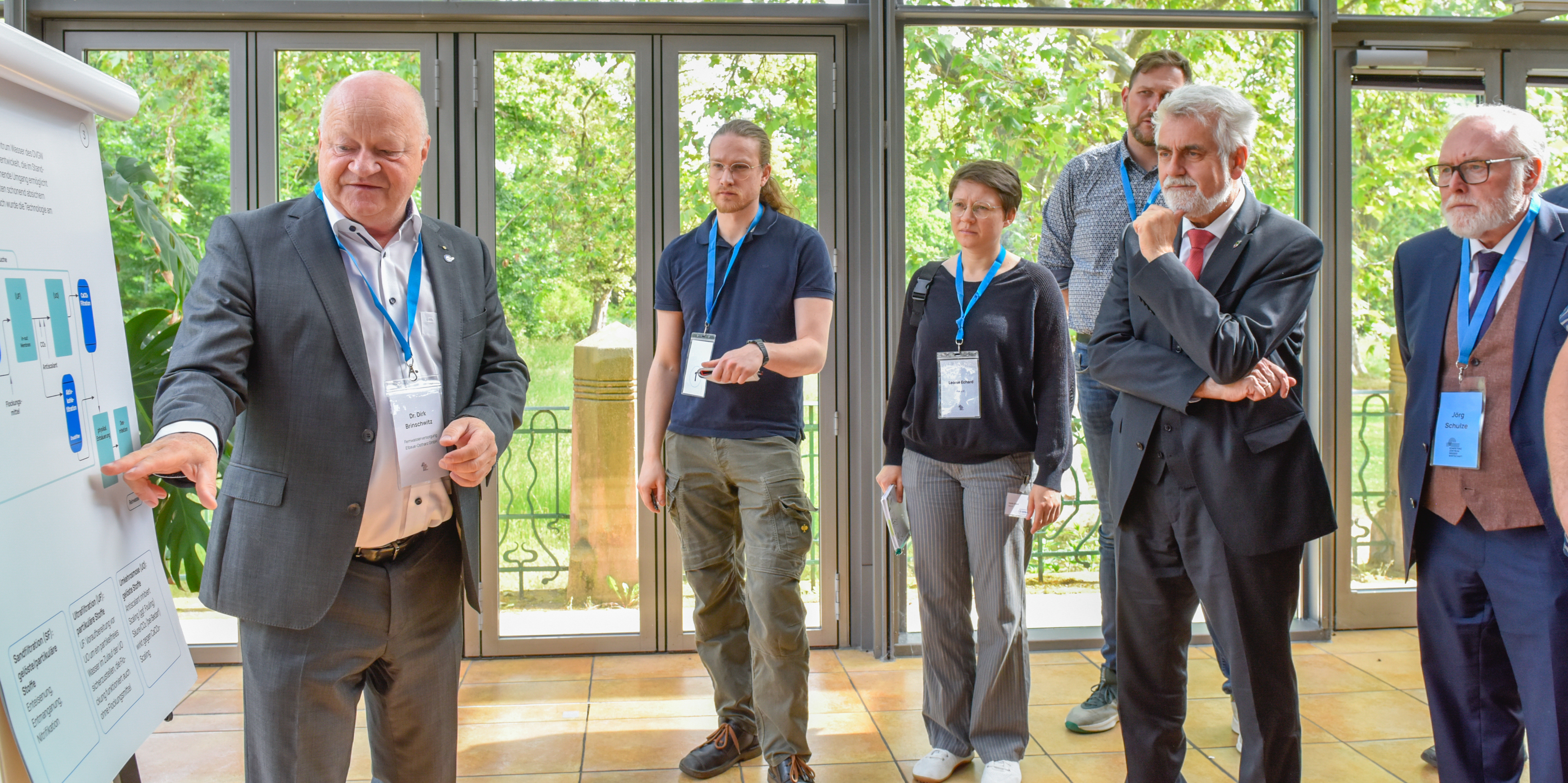 Menschen auf einer Konferenz