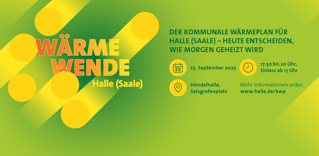 Wichtigste Infos zur Veranstaltung Kommunale Wärmeplanung
