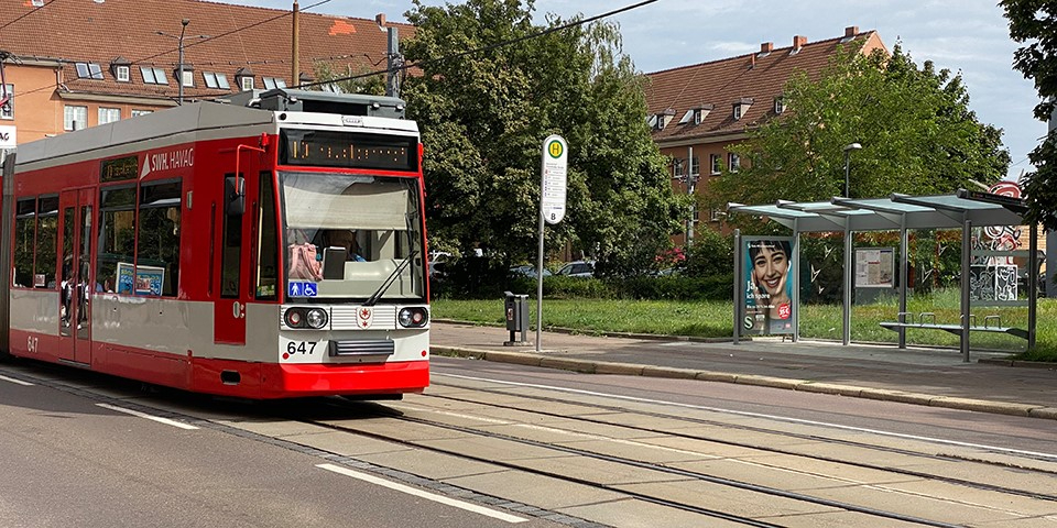 Bahn in der Freiimfelderstr.
