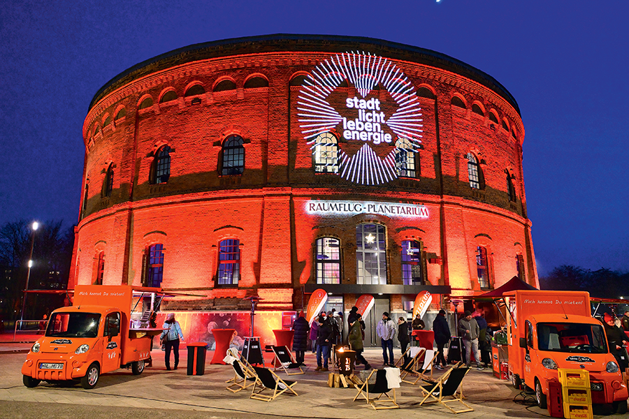 Eröffnungsfeier am Planetarium