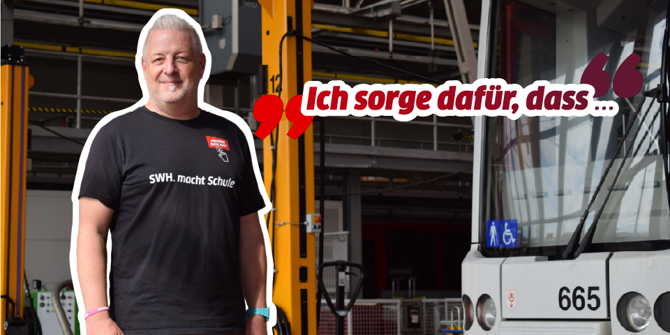 Porträt-Bild Michael Kümmel zur Kampagne "Ich sorge dafür, dass ..."