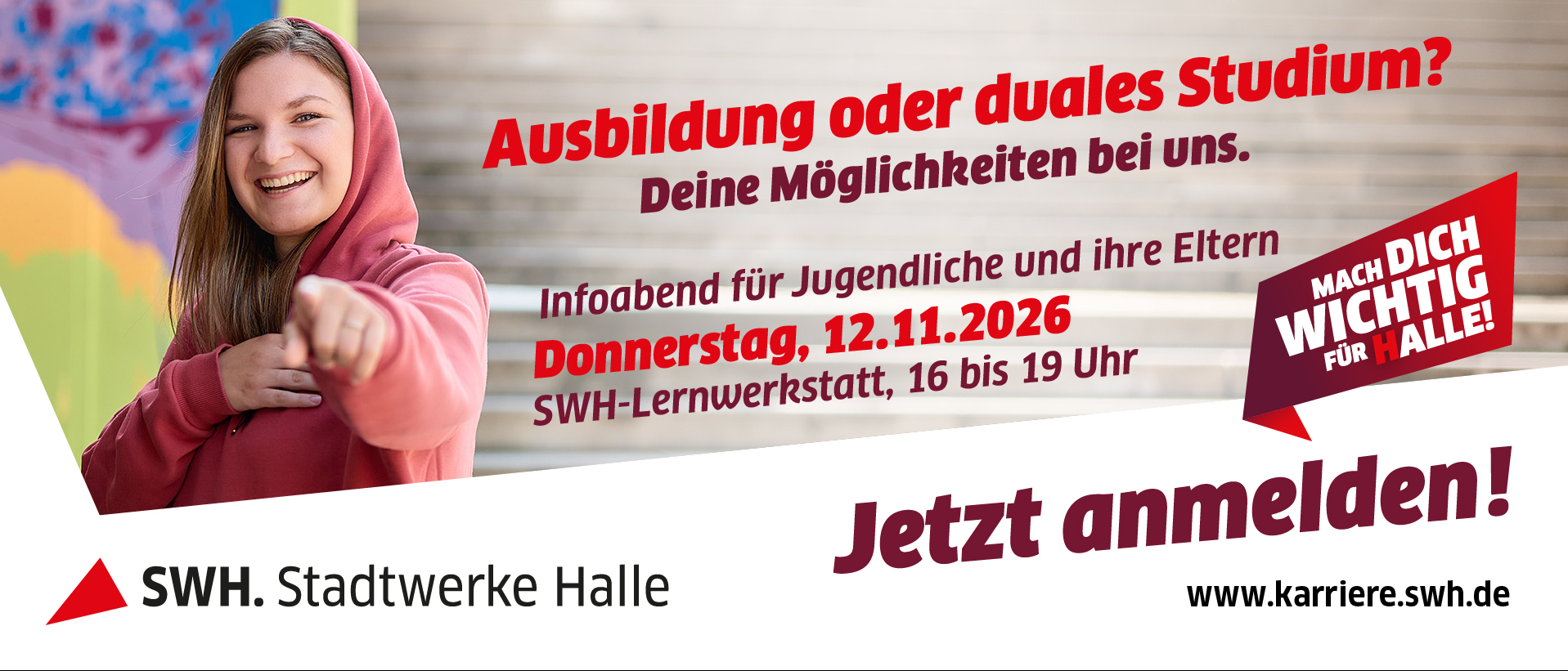 Infoabend zur Berufsorientierung für Jugendliche und ihre Eltern